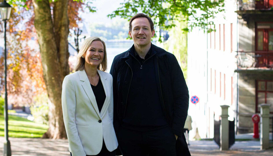 CEO Torill Standal Eliassen og Head of International Dag Steinsvik.