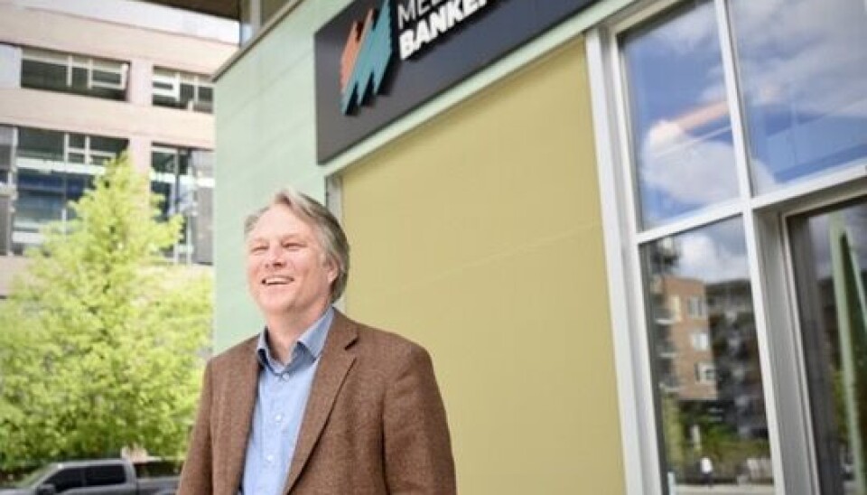 Ragnar Torland, administrerende direktør i Melhusbanken. Ragnar Torland, administrerende direktør i Melhusbanken.