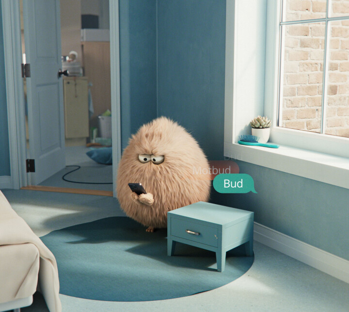 Melhusbanken sin nye markedsføringsstrategi – en pelsete stressball.