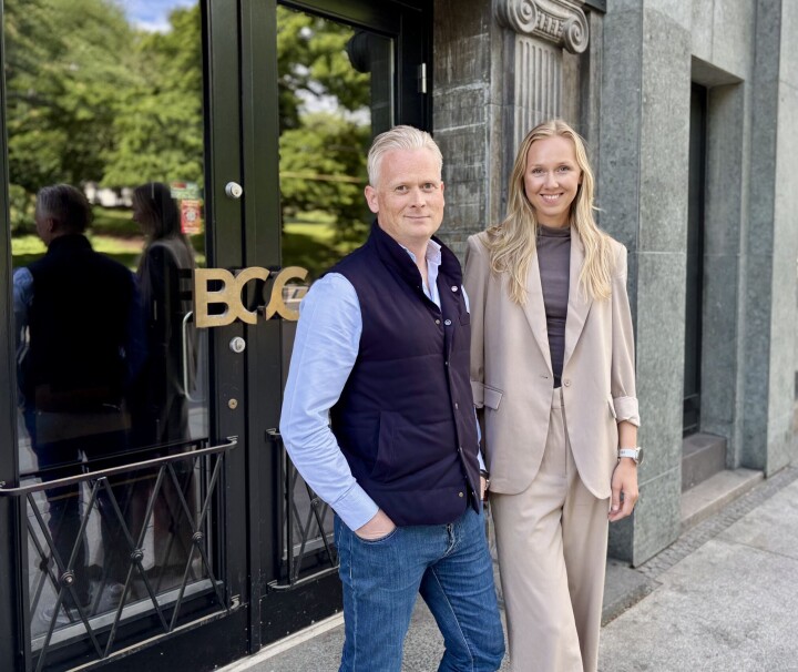 Ole Christian Sveen, partner i Boston Consulting Group, og Cecilie Teisberg, senior prosjektleder i Boston Consulting Group.