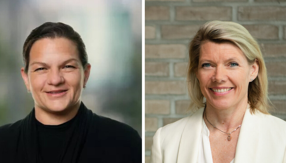 Lillian Hattrem, konsernhovedtillitsvalgt i DNB, og Kjerstin Braathen, konsernsjef i DNB. Lillian Hattrem, konsernhovedtillitsvalgt i DNB, og Kjerstin Braathen, konsernsjef i DNB.