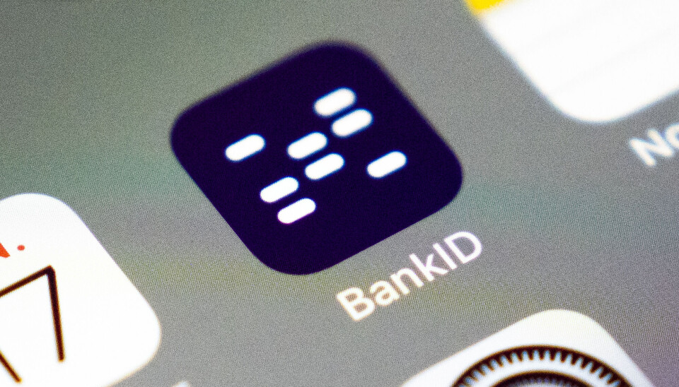 Illustrasjonsbilde av bankID-appen.Foto: Beate Oma Dahle / NTB