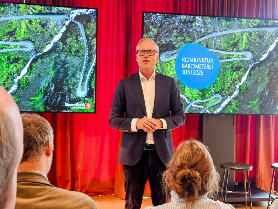 Sjeføkonom i Sparebank 1 Sør-Norge, Kyrre M. Knudsen.