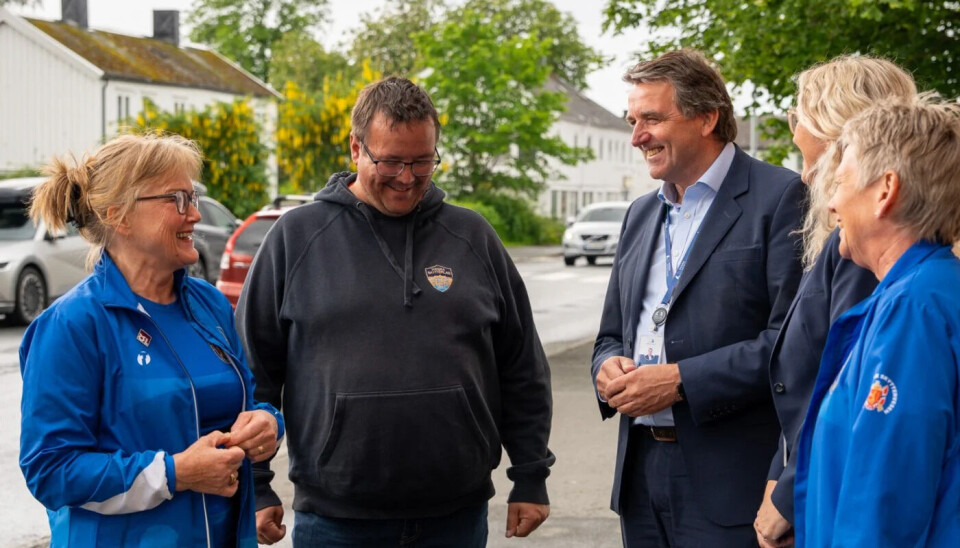 Fra v.: Lisbeth Gederaas, Kenneth Håpnes, Arne Martin Laukvik, Kari Løkholm og Anita Kyllo.