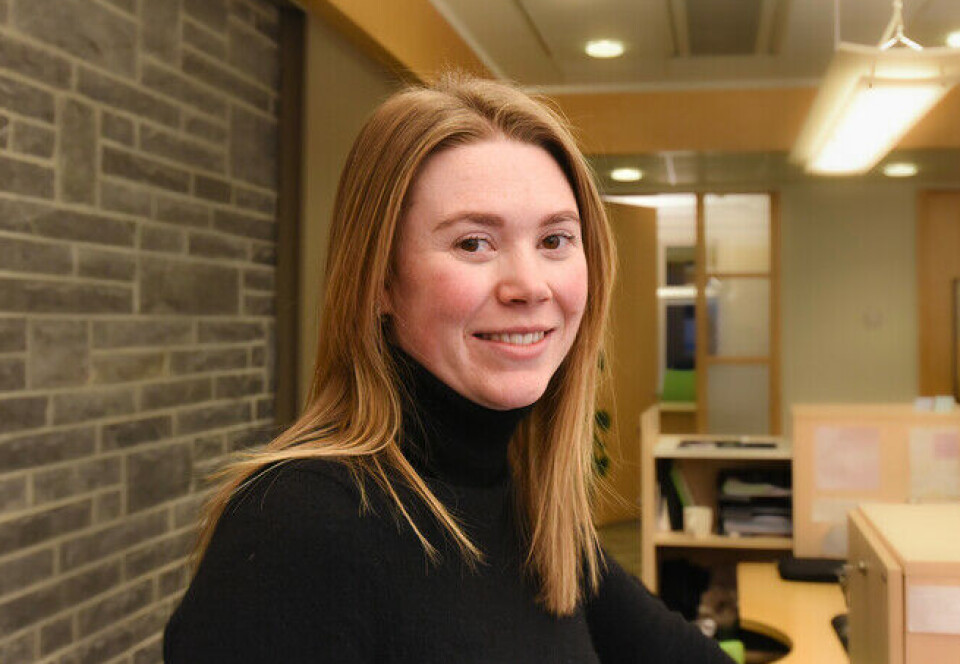 Silje Rønning er rådgiver Virksomhetsstøtte og én av dem som styrer sosiale medier for Rørosbanken.