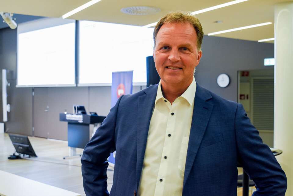 Administrerende direktør i Sparebank 1 Nordmøre, Allan Troelsen.