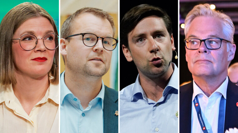 Marie Sneve Martinussen fra Rødt, Kjell Ingolf Ropstad fra Kristelig Folkeparti, Andreas Sjalg Unneland fra Sosialistisk Venstreparti, og Hans Andreas Limi fra Fremskrittspartiet.