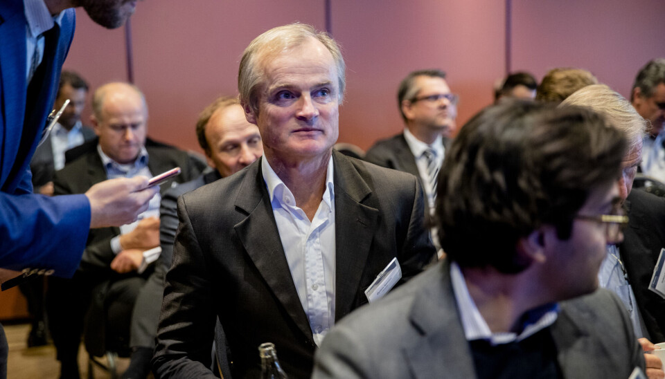 Øystein Stray Spetalen, her på Pareto Securities Olje og Offshore konferansen, var en av investorene som brukte Standardcoin for å investere i bitcoin.