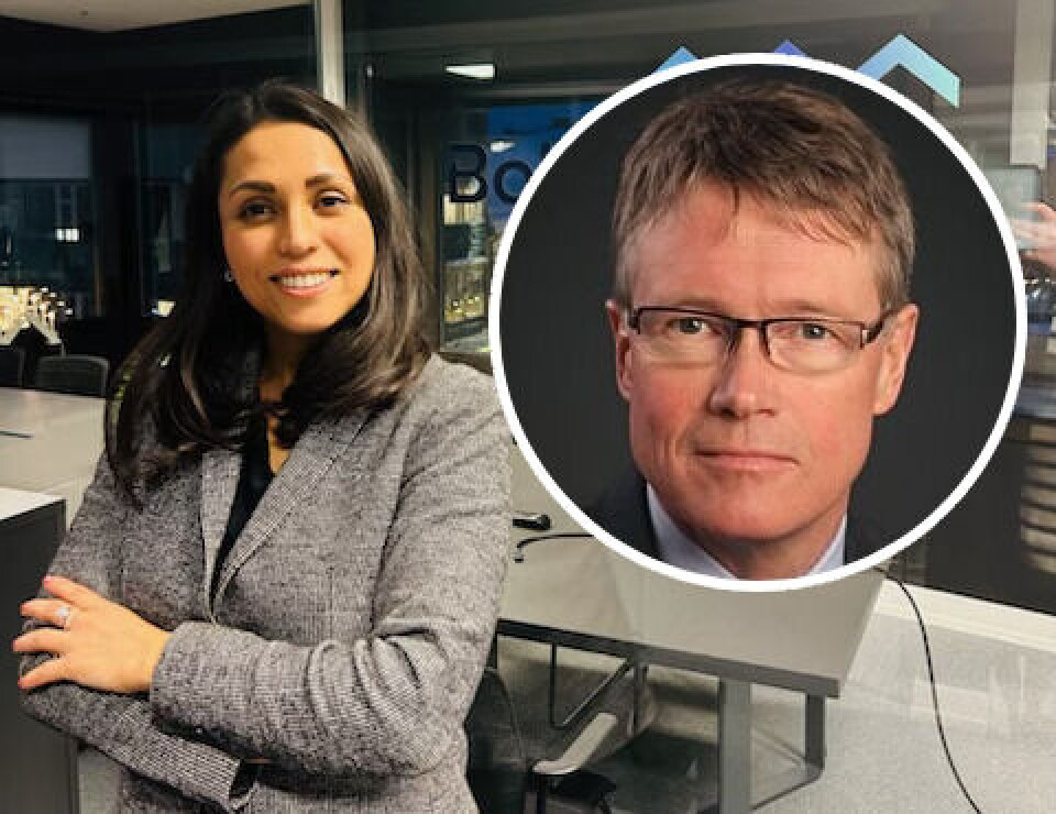 Styreleder Frode Ekeli (innfelt) tar over som adm. dir. i Boligbanken etter Liv Lanka Laskemoen.