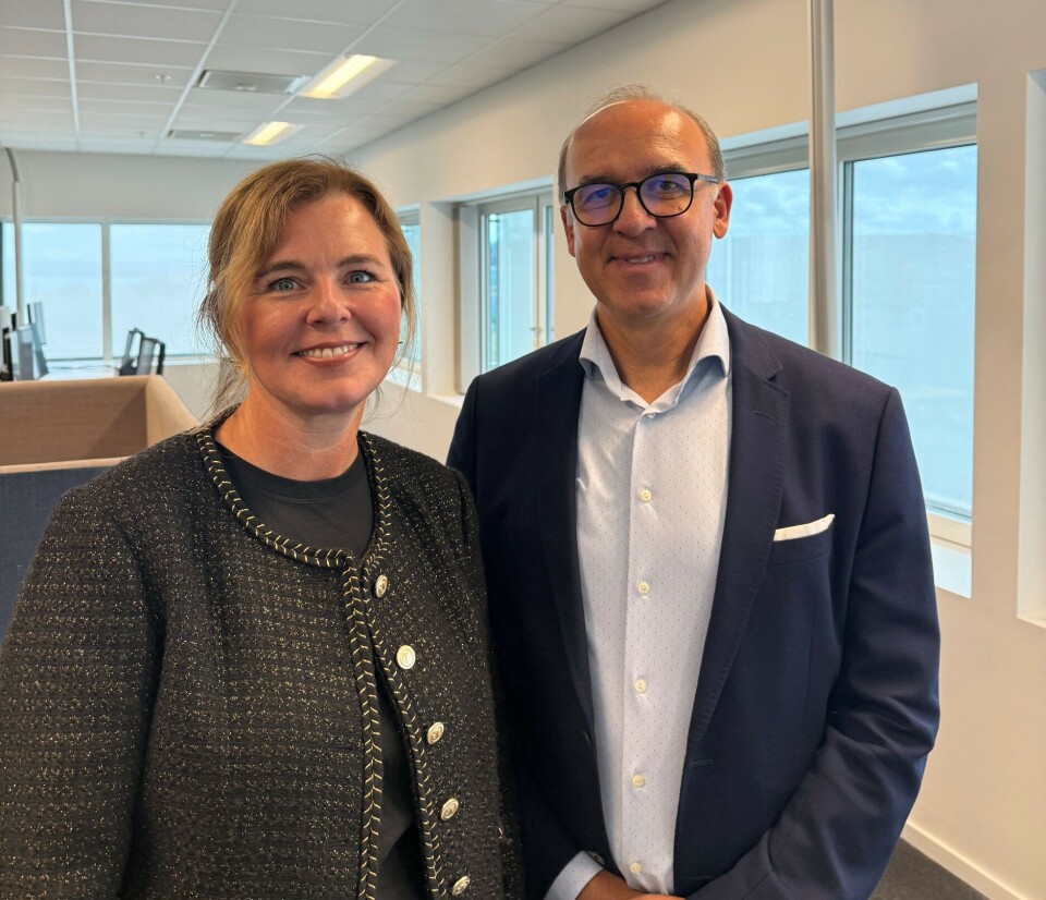 Jane Aamodt Haugland er ny leder for people & culture i Tietoevry Banking. Her med administrerende direktør for Tietoevry Banking, Mario Blazevic. Jane Aamodt Haugland er ny leder for people & culture i Tietoevry Banking. Her med administrerende direktør for Tietoevry Banking, Mario Blazevic.