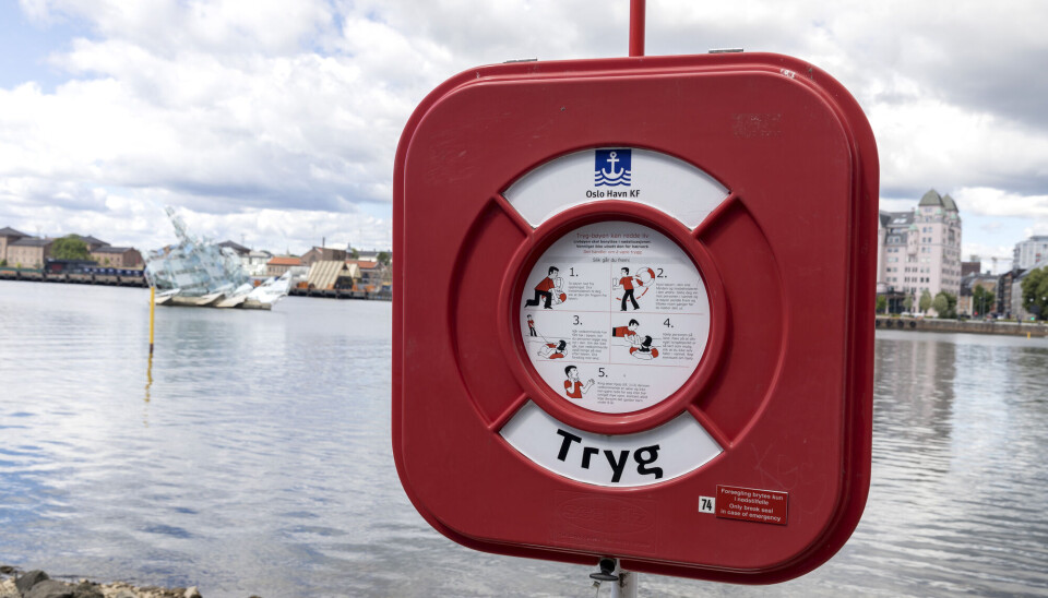Tryg livbøye i Oslo.