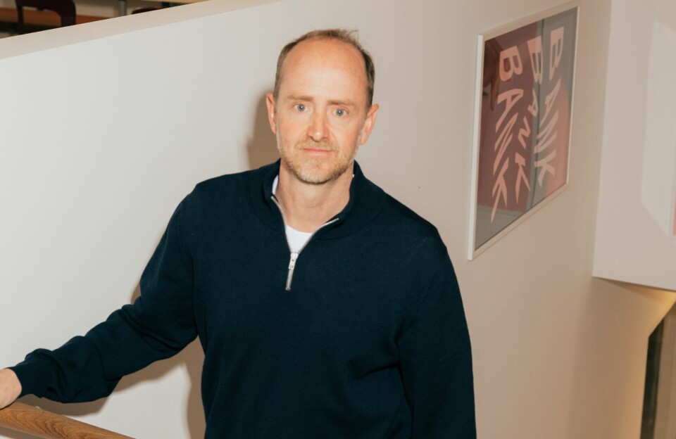 CEO Jacob Lundblad i Noba. CEO Jacob Lundblad i Noba.