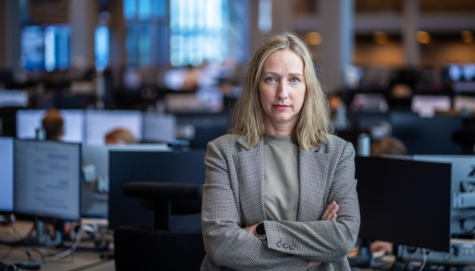Sjeføkonom i DNB Carnegie Kjersti Haugland regner med at økt pris- og lønnsvekst vil hindre Norges Bank i å sette ned styringsrenten torsdag.