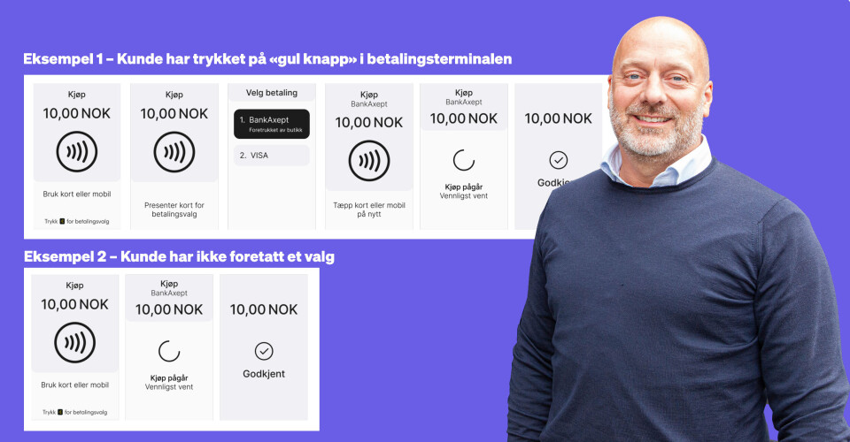 Aera Payments & Identification, her representert ved markedsdirektør Kristian Klavenes, har sendt brev til Finanstilsynet på vegne av bransjen og bedt om en avklaring på om denne flyten i betalingsflyten er i henhold til IFR-regelverkets tolkning av kundens rett til å overstyre butikkens valg av betalingsnettverk.