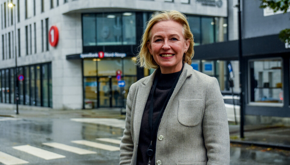 Konserndirektør for bedriftsmarkedet i Sparebank 1 Nord-Norge, Trude Glad.
