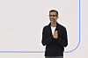 Norwegian Bokmål - norsk bokmål - nb-NO
caption

Alphabet CEO Sundar Pichai speaks at a Google I/O event in Mountain View, Calif., Tuesday, May 20, 2025. (AP Photo/Jeff Chiu)
